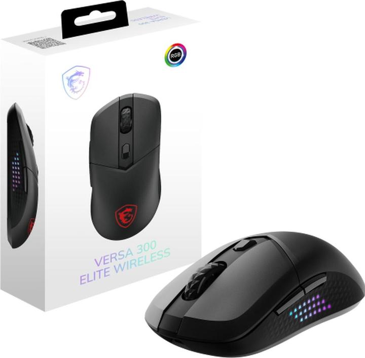 Actual product image MSI VERSA 300 Elite W WIRELESS gaming mouse (Cable, Wireless)