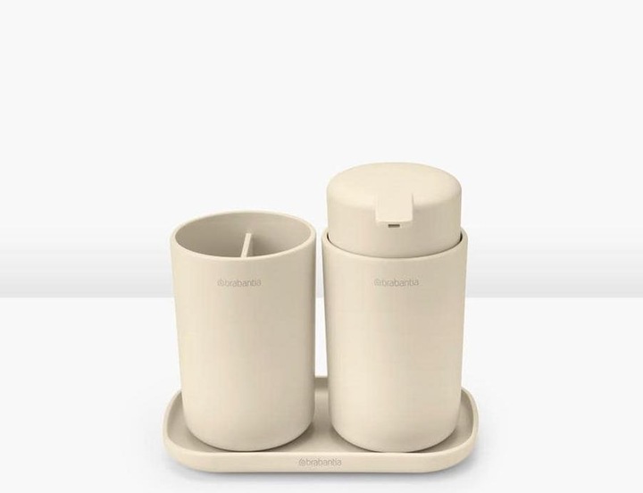 Produktbild Brabantia Seifenspender-Set ReNew Set 250 ml, Beige
