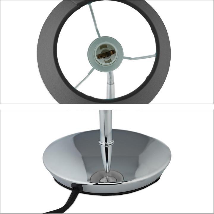Actual product image Relaxdays Table lamp (E14)