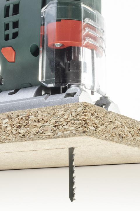 Produktbild wolfcraft 2 Stichsägeblätter HCS L=100mm T-Schaft