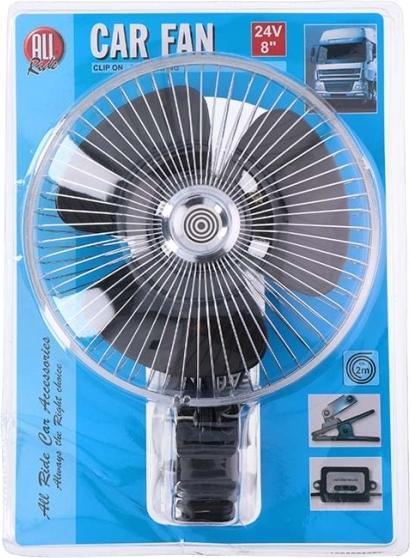 Immagine prodotto All Ride Ventilatore 24V e clip 8inch oscillati
