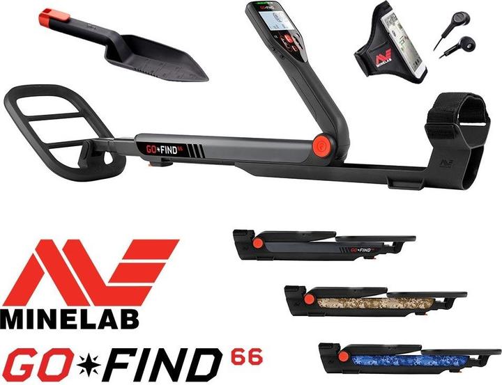 Productafbeelding Minelab GO-FIND 66 Metaaldetector specialist.