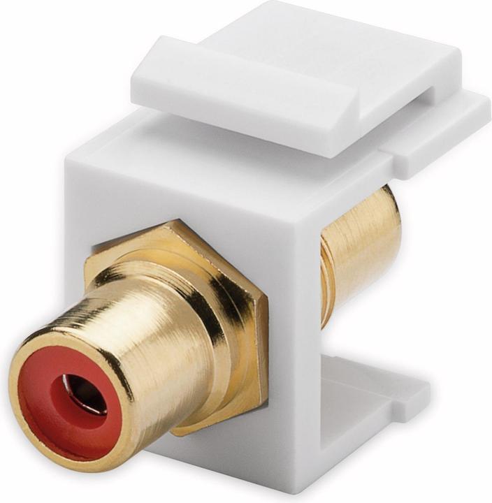 Actual product image Goobay Keystone module Cinch/RCA (Keystone module)