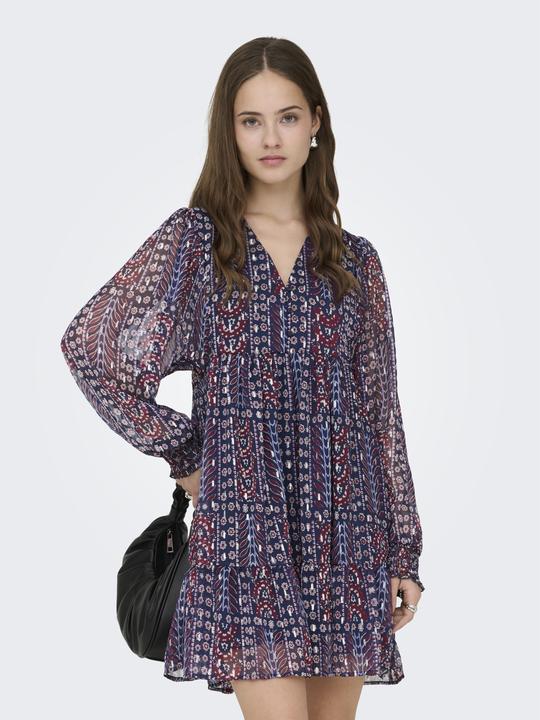 Image du produit Only Onlsira L/S Short Dress Wvn (S)