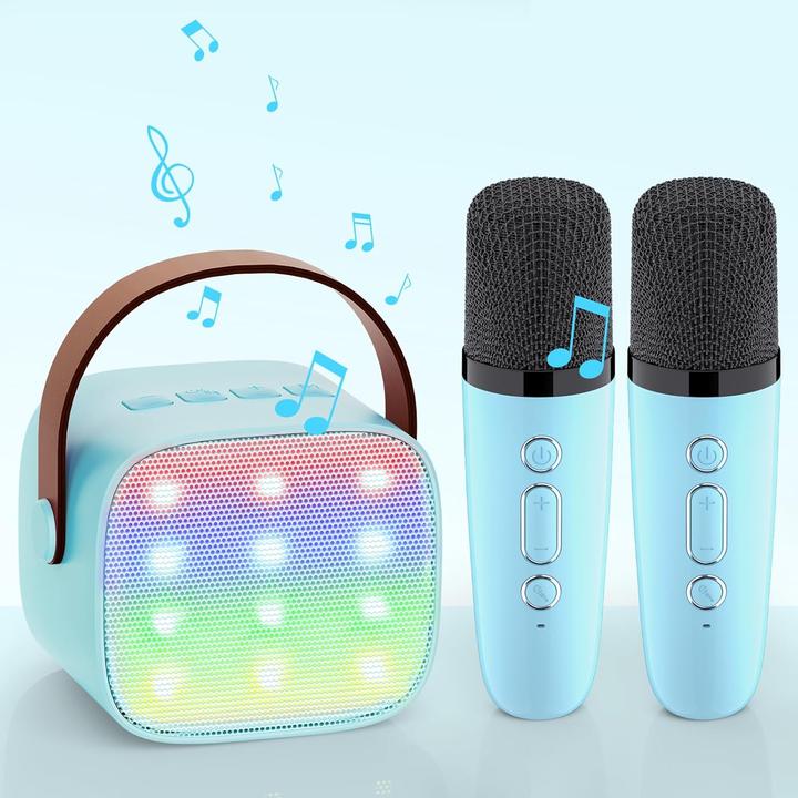 Wowstar Karaoke Maschine mit 2 Mikrofonen