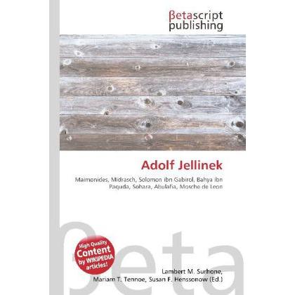 Adolf Jellinek, Sachbücher