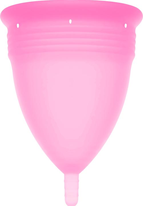 Actual product image Stercup Menstrual Cup Size S Pink Colour Fda Silicone (S)