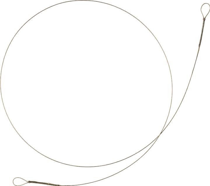 Immagine prodotto Caperlan Leader acciaio 2 occhielli (50 cm)