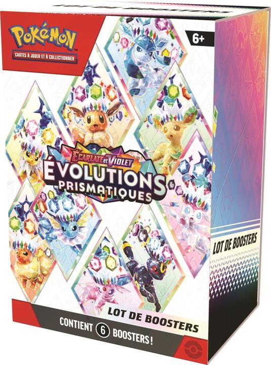 Image du produit Pokémon Évolutions Prismatiques (Français, Pack de boosters)