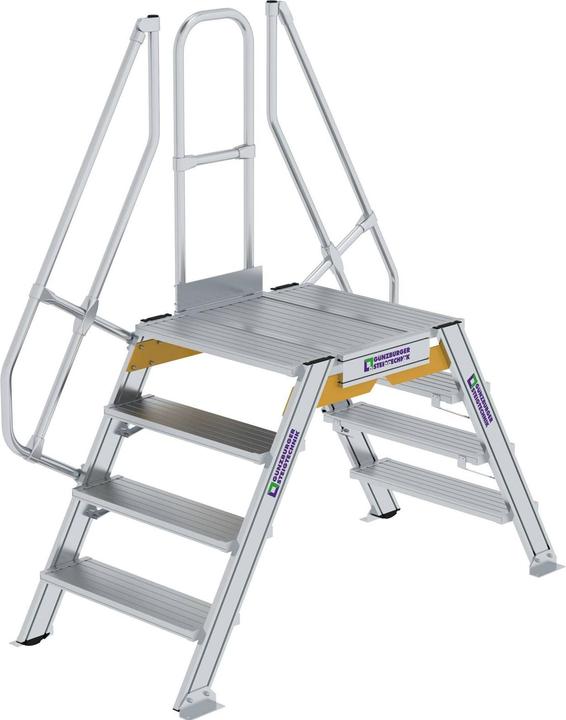 Actual product image Munk Step-over 60° Step width 800 mm 4 steps (Scaffolding, 80 cm)