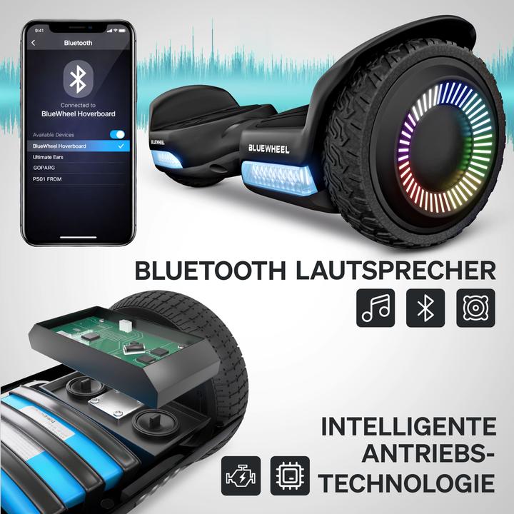 Image du produit Bluewheel Premium Hoverboard HX720 Hoverboard (12 km/h, 500 W)