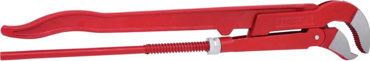 Produktbild KS Tools Eckrohrzange, 45° gewinkelt, stufenlos verstellbar, für Rohrdurchmesser 3" (650 mm)