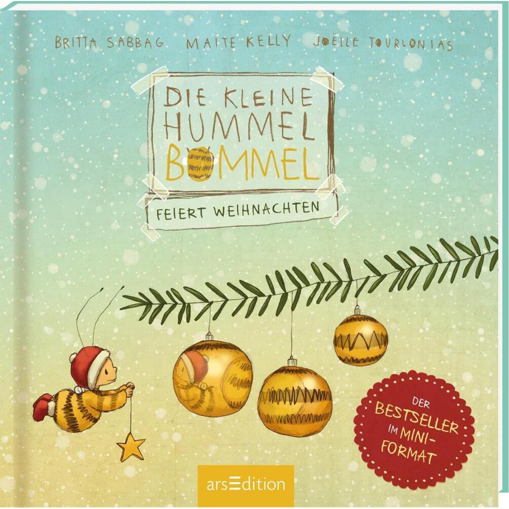 Die kleine Hummel Bommel feiert Weihnachten (Mini-Ausgabe), Kinderbücher von Britta Sabbag, Maite Kelly