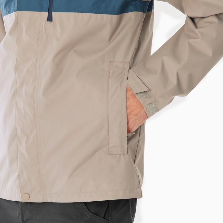 Produktbild Quechua Wanderjacke Regenjacke Herren wasserdicht - NH500 (L)