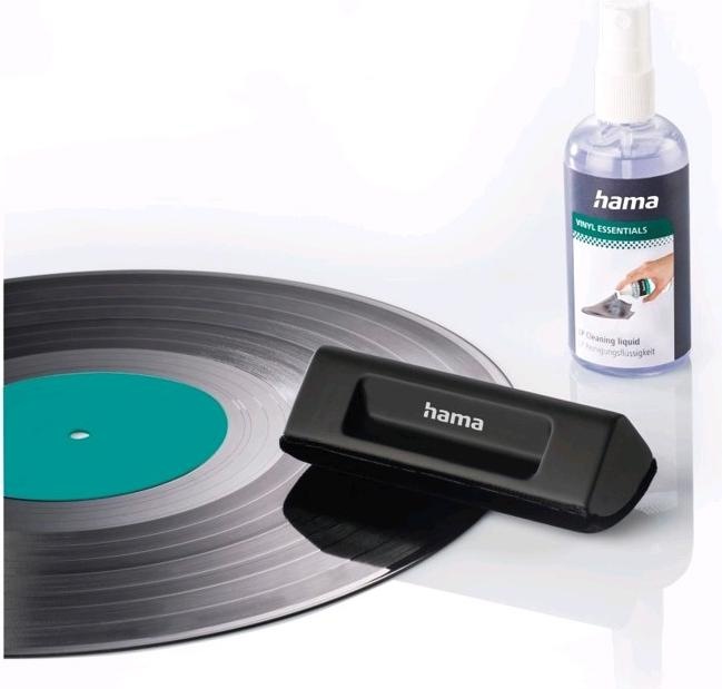 Produktbild Hama Schallplatten-Reinigungsset (Plattenspieler Reinigung)
