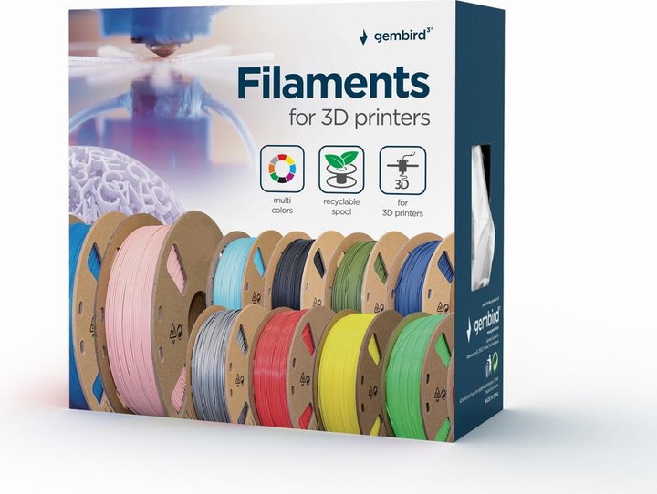 Produktbild FlashForge Filament PVA Natural (PVA, 1.75 mm, 1000 g, Weiss)