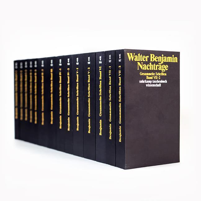 Produktbild Gesammelte Schriften in 14 Teilbänden (Deutsch, Benjamin, Walter, 1991)