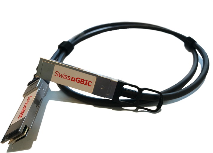 Actual product image SwissGBIC AOC QSFP 40Gb Active 20m 10316