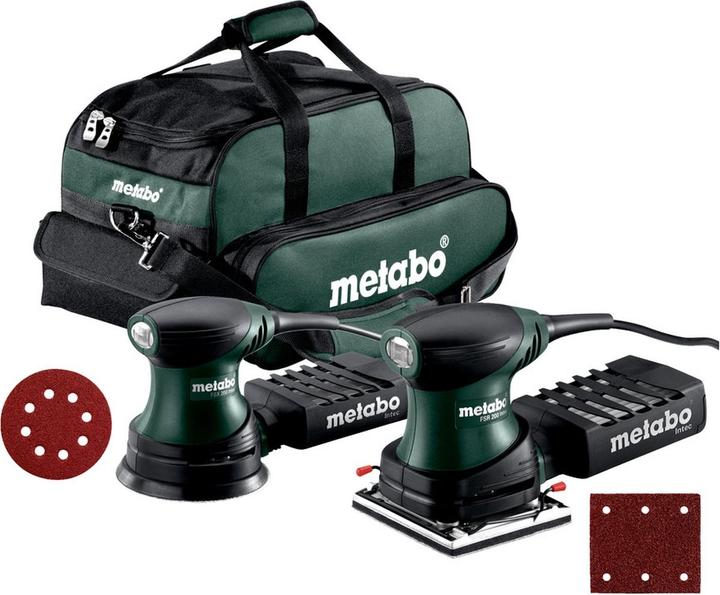 Actual product image Metabo Set FSR 200 + FSX 200 (Eccentric grinder, Sander)