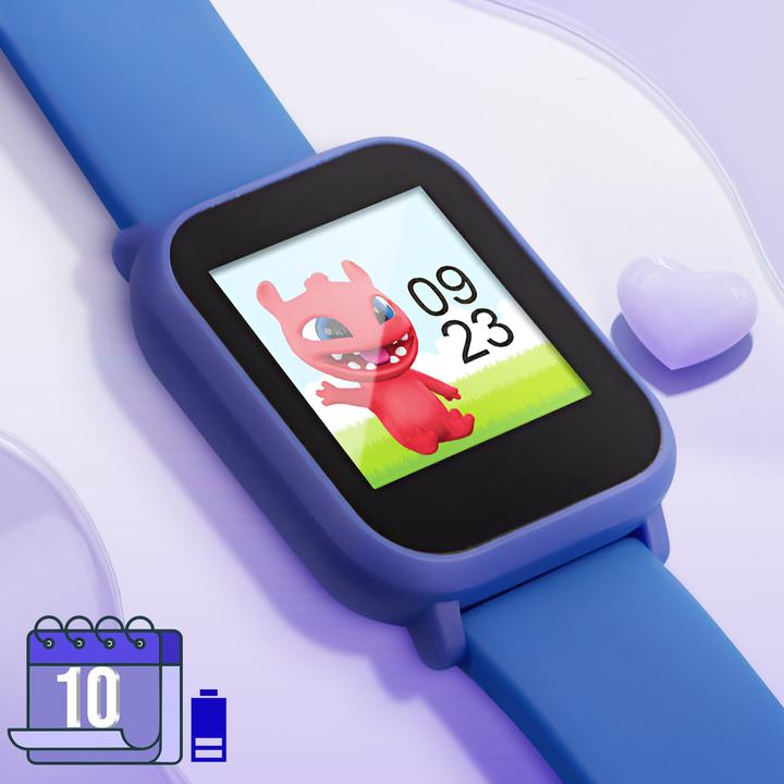 Actual product image Maxlife smartwatch Kids MXSW-200 blue