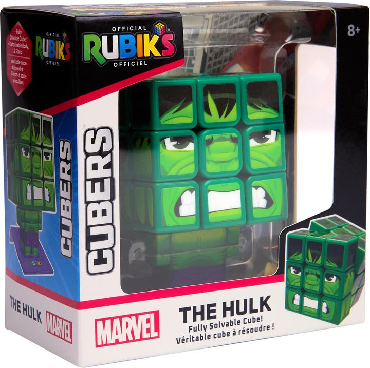 Spin Master Rubik's - Cubers 3x3 - Hulk (3 x 3)