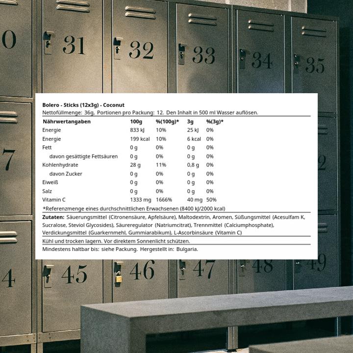 Produktbild Bolero Sticks (Kokosnuss, 12 x)