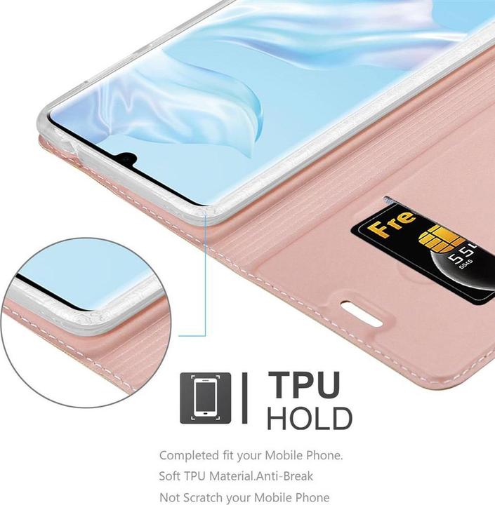 Actual product image Cadorabo Book Classy Style Cover (Huawei P30 Pro)