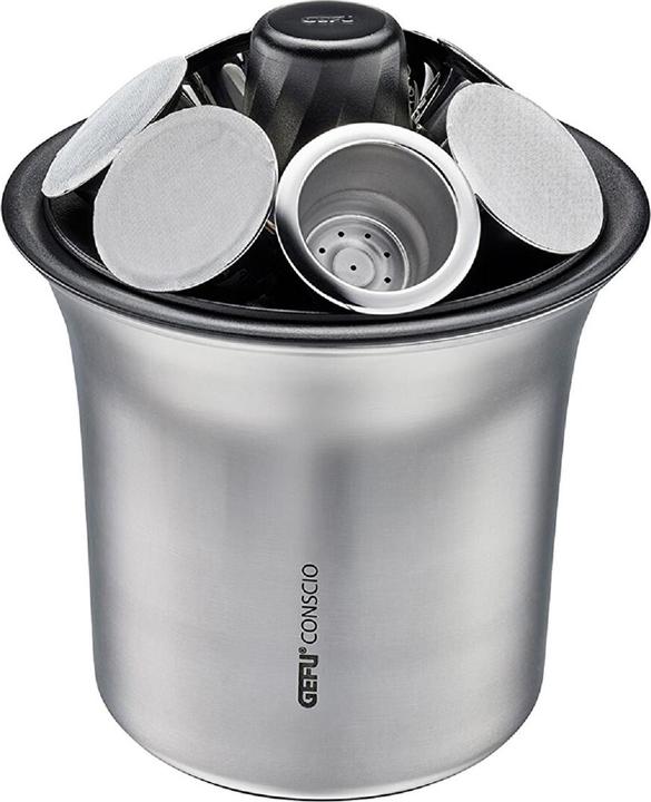 Actual product image GEFU 12719 Coffee grounds collection container CONSCIO Knock-off container