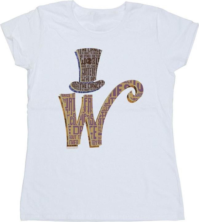 Image du produit Willy Wonka & the Chocolate Factory - T-shirt W LOGO HAT - Femme (S)