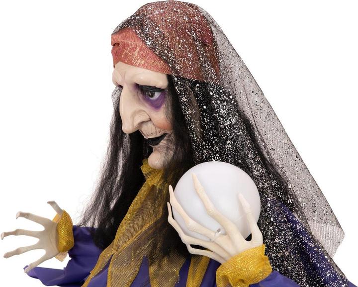 Actual product image Europalms Halloween figure fortune teller, animated 50cm