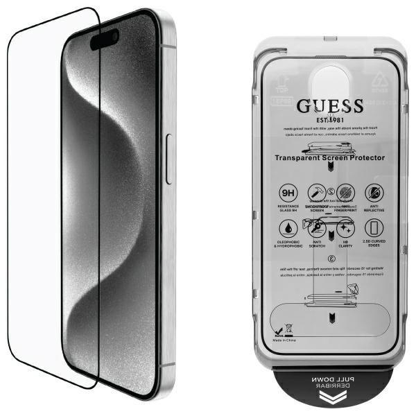 Produktbild Guess SzkÅo hartowane Screen Protector 2.5D Outline na iPhone 16 (Apple iPhone 16)