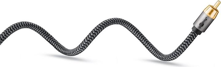 Produktbild Goobay Cinch Y-Kabel, 2 m, Sharkskin Grey (2 m, Cinch)