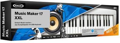 Produktbild Magix Music Maker 17 XXL & USB-MIDI-Keyboard -D-