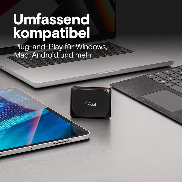 Produktbild Crucial X10 Pro Tragbare SSD (4 TB)