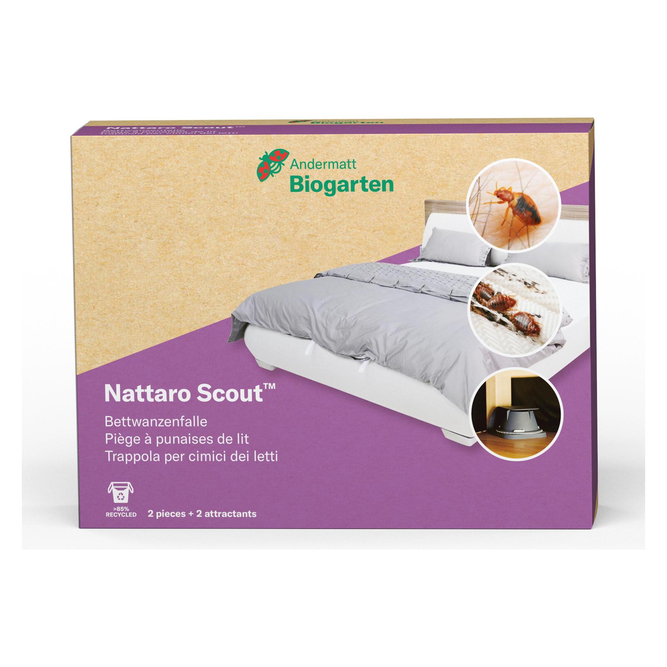 Andermatt Biogarten Nattaro Scout Bettwanzen-Falle 2 Fallen / 2 Lockstoffe (52.45 ml) (4803G)