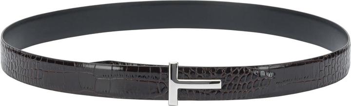 Produktbild Tom Ford Belt with crocodile print (110)