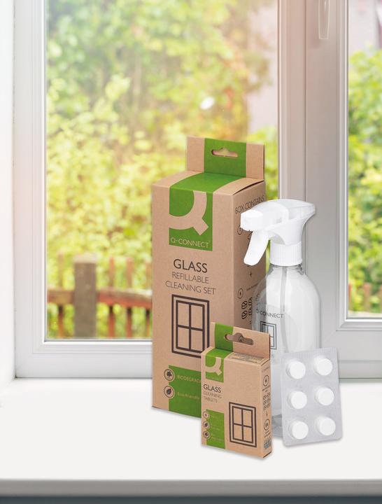 Actual product image Q-Connect Glass cleaner starter set