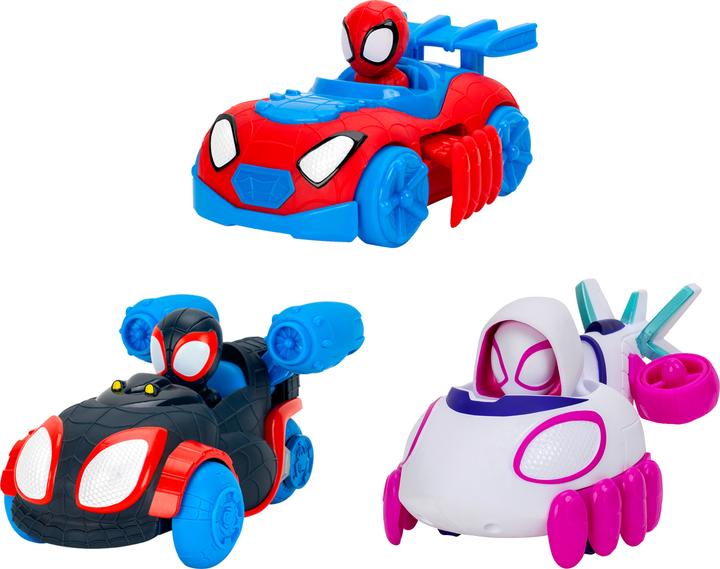 Produktbild Disney Spidey - Web Action Speedsters Assorted (SNF0374)
