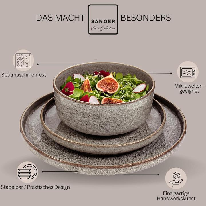 Actual product image Sänger Geschirr Dinner service Cairo (18 pcs.)