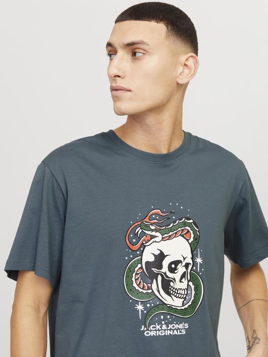 Produktbild Jack & Jones Gedruckt Rundhalsausschnitt T-shirt T-shirt (XS)