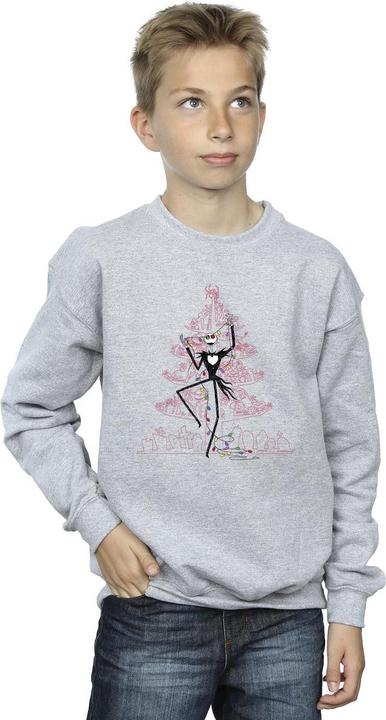 Produktbild Disney The Nightmare Before Christmas Tree Pink Sweatshirt Jungen (152, 158)