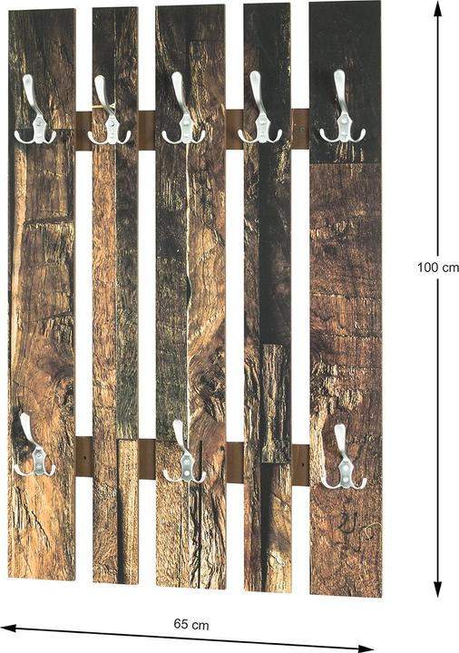 Actual product image HAKU Möbel Wall coat rack