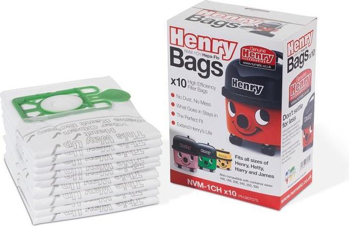 Produktbild Numatic Hepaflow Henry Staubsaugerbeutel 10pk (10x)