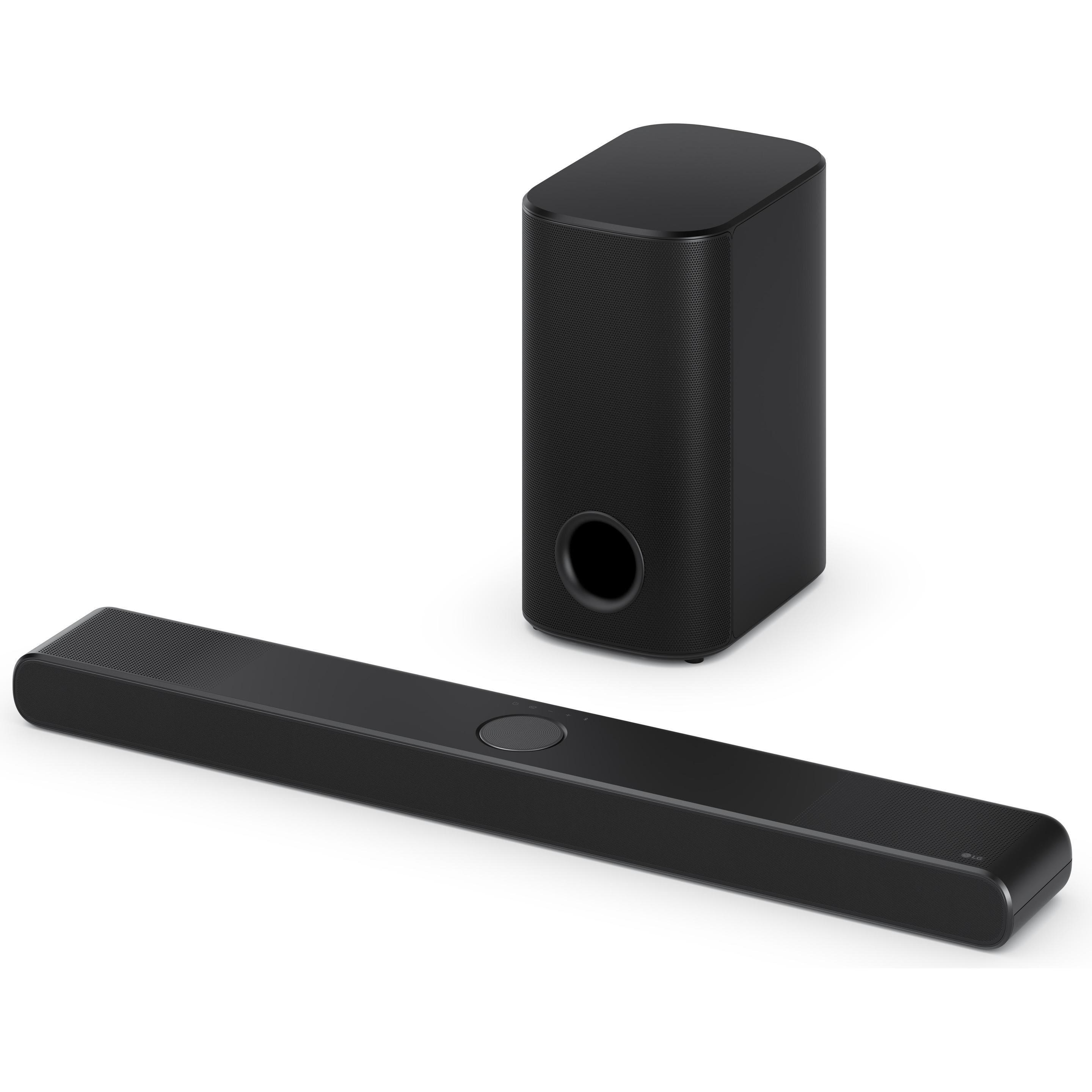 LG DS77TY (400 W, 3.1.3 Kanal), Soundbar, Schwarz