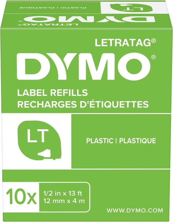 Actual product image Dymo S0721660 Plastic strap (1.20 cm, White)