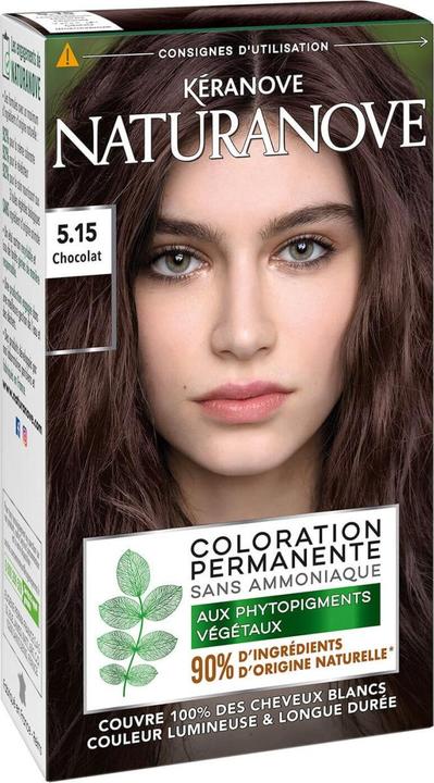 Produktbild Kéranove Naturanove - Dauerhafte Haarfarbe Schokolade 5.15 (Braun)