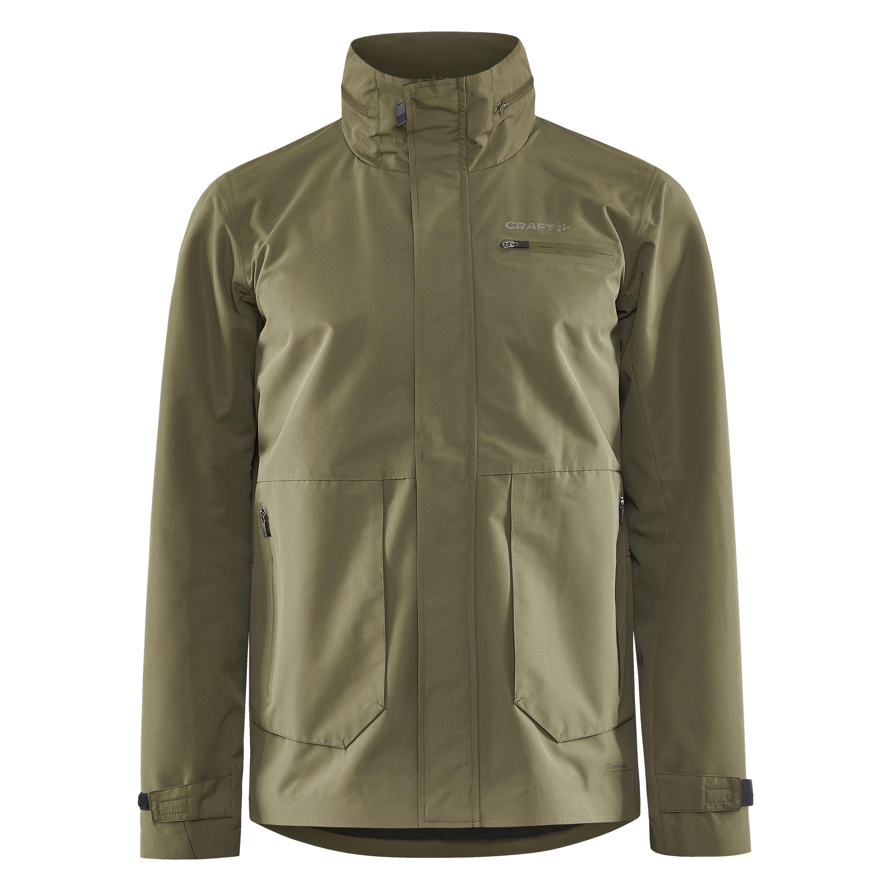 Craft, Mannen, Fietsjassen, Adv Bike Ride Hydrojack M (L), Groen, L