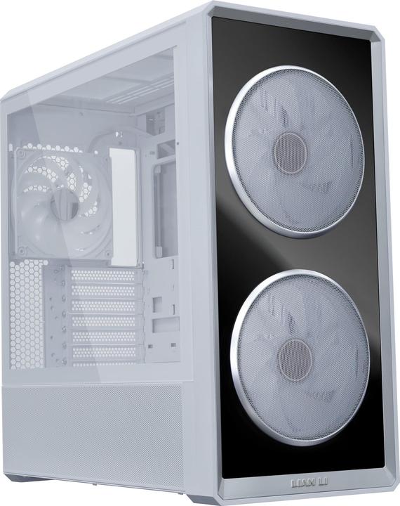 Produktbild Lian-Li LANCOOL 217 INF PC-Gehäuse, Midi-Tower, Tempered Glass, RGB-Beleuchtung - weiss (ATX, E-ATX, mATX, Mini-ITX, SSI EEB)