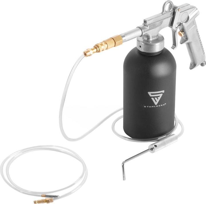 Produktbild Stahlwerk Druckbecherpistole 1100 ml 4-6 bar Hohlraumpistole Druckluftpistole