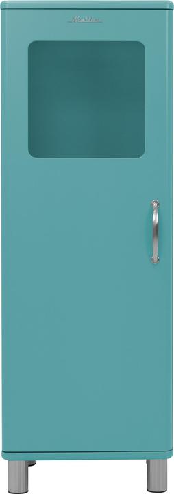 Actual product image tenzo Malibu half cabinet metal/wooden material 50x41x143 cm (50 x 41 x 143 cm)